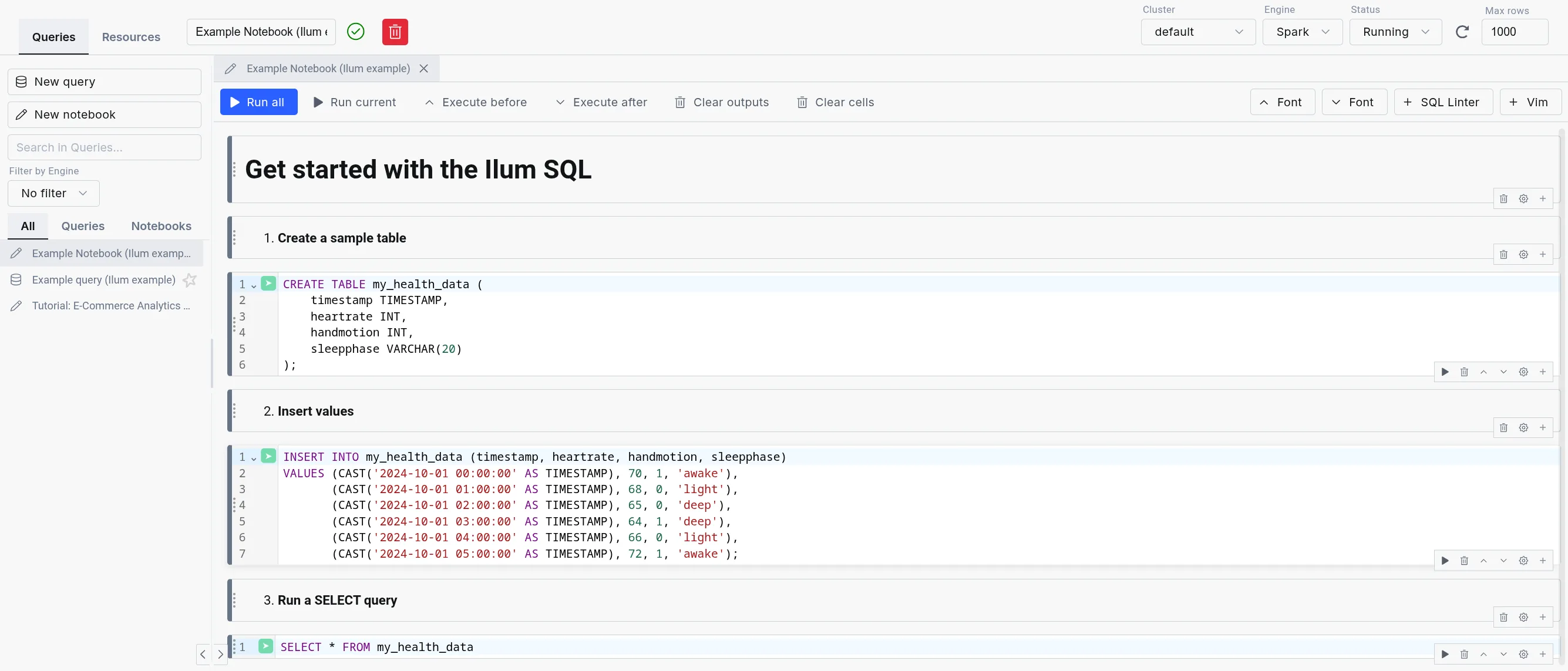 SQL संपादक